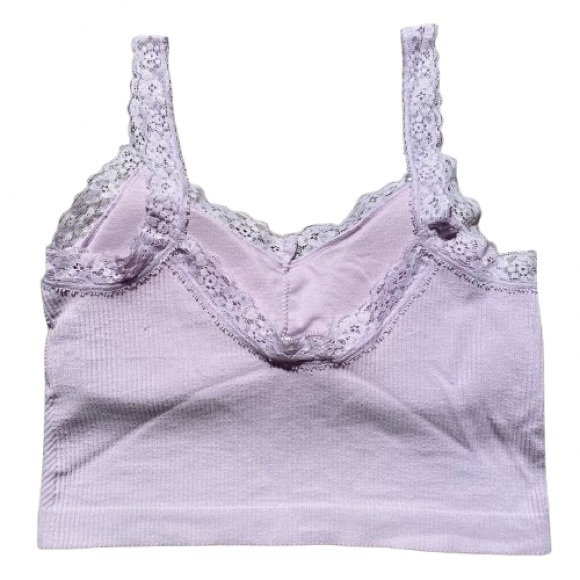 Altar'd State Purple Lace Trim Bralette Top - Picture 5 of 7